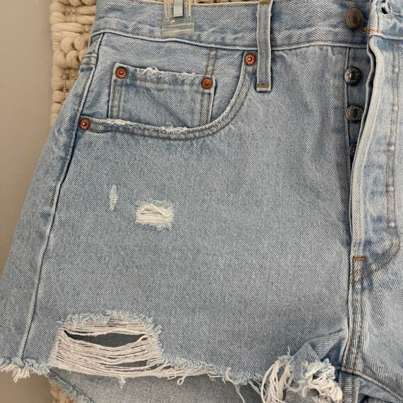 501 HIGH RISE WOMEN'S SHORTS - Picture 4 of 5